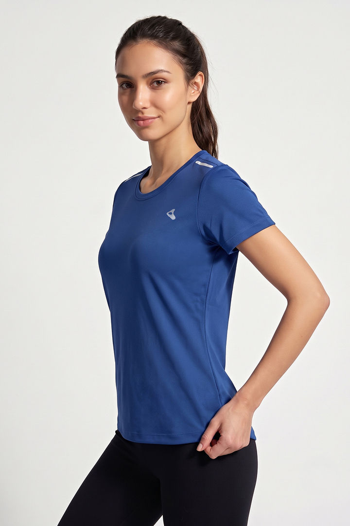 Zelocity Quick Dry Relaxed Top - Deja Vu Blue — image 5